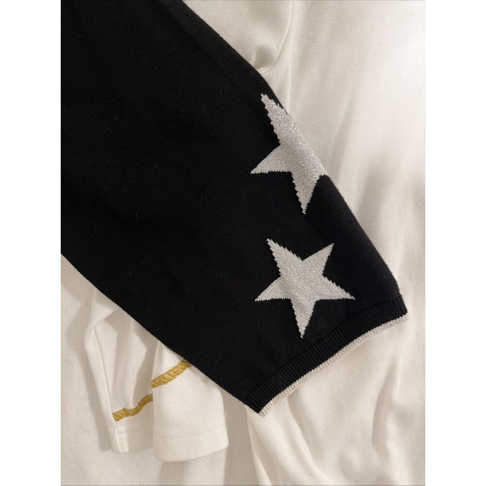 Quacker Factory Lot of 4 Women's XL Tops And Swim Cover Up Studded Nautical Star - Picture 10 of 15